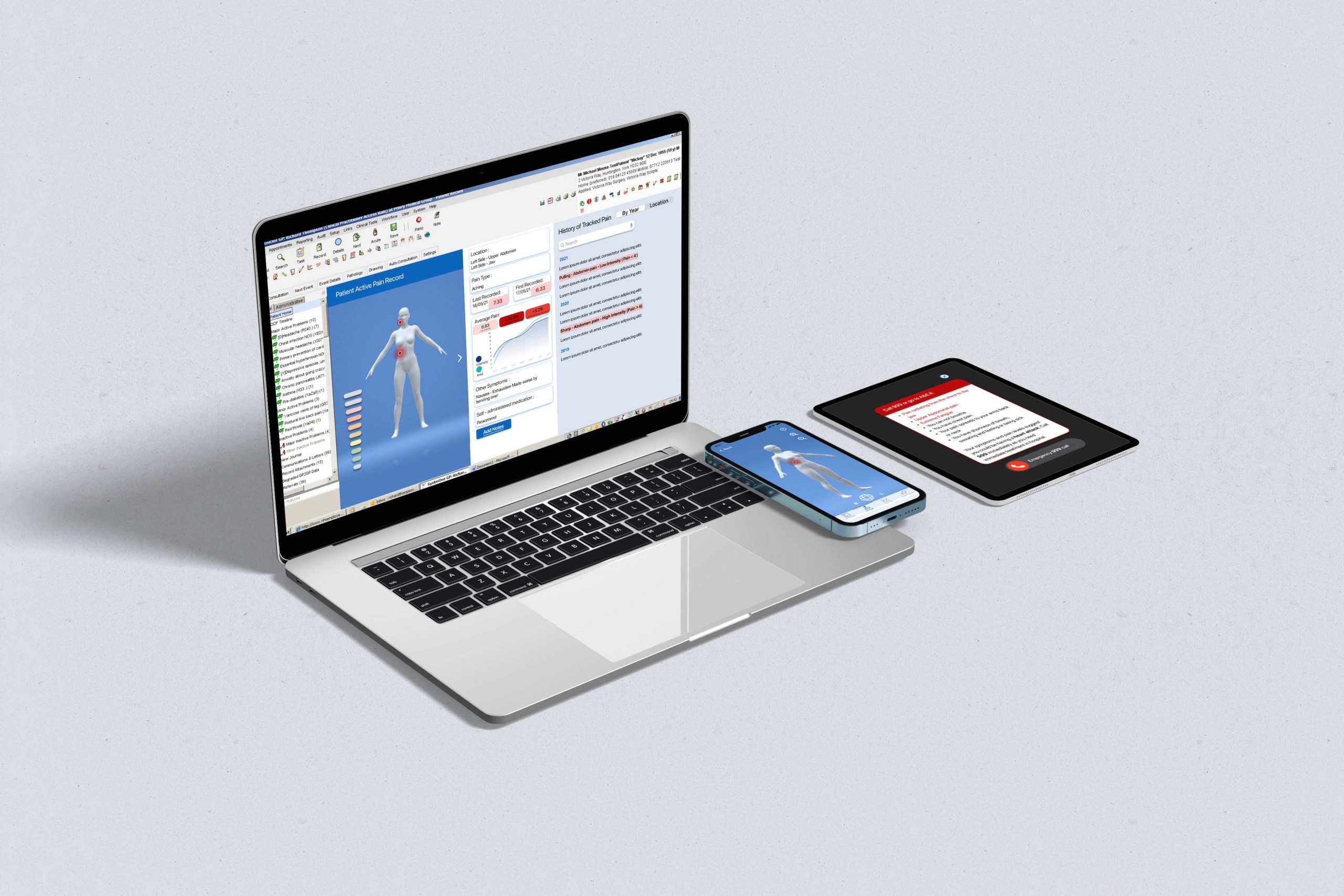 Yentl final concept - Doctors Screen, Iphone, Ipad